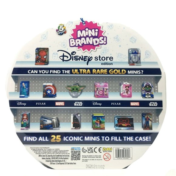 Zuru 5 Surprise Mini Brands Disney Store Edition Collector's Case With 5 Minis - Picture 2 of 4